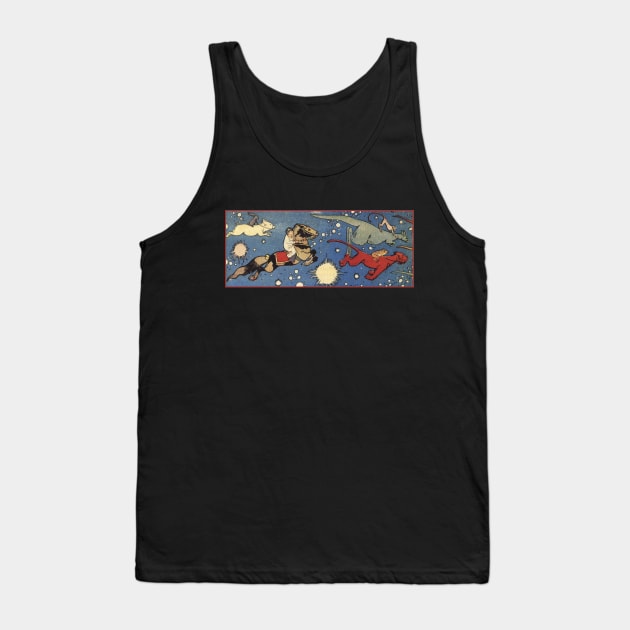 Little Nemo Ride Through The Cosmos Tank Top by Public Domain Comics